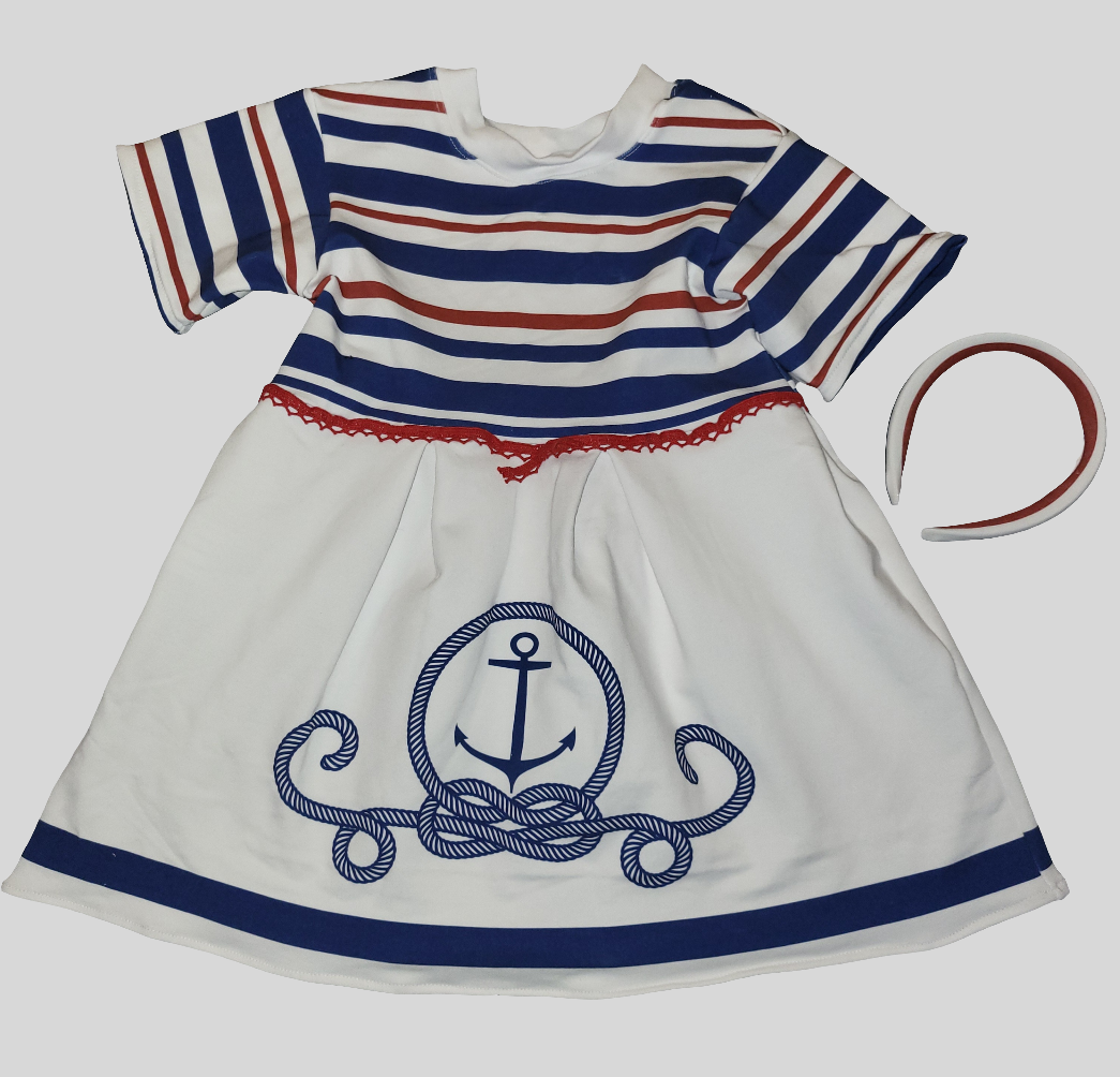 Kleid "Anker" Größe 122-128