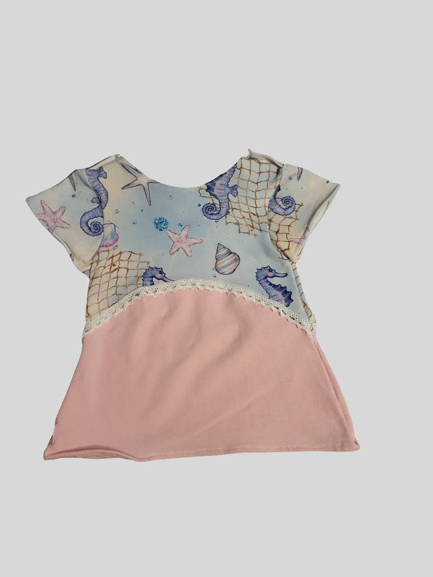 Sommer-Set "Meer blau" Größe 62-68