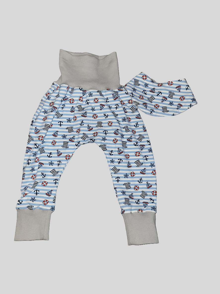 Hose "maritim" Größe 68-74