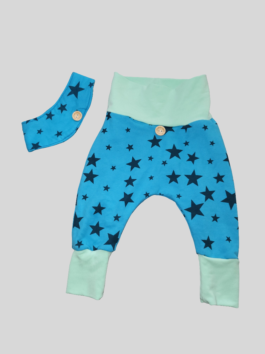 Hose "Sterne hell" Größe 62-68