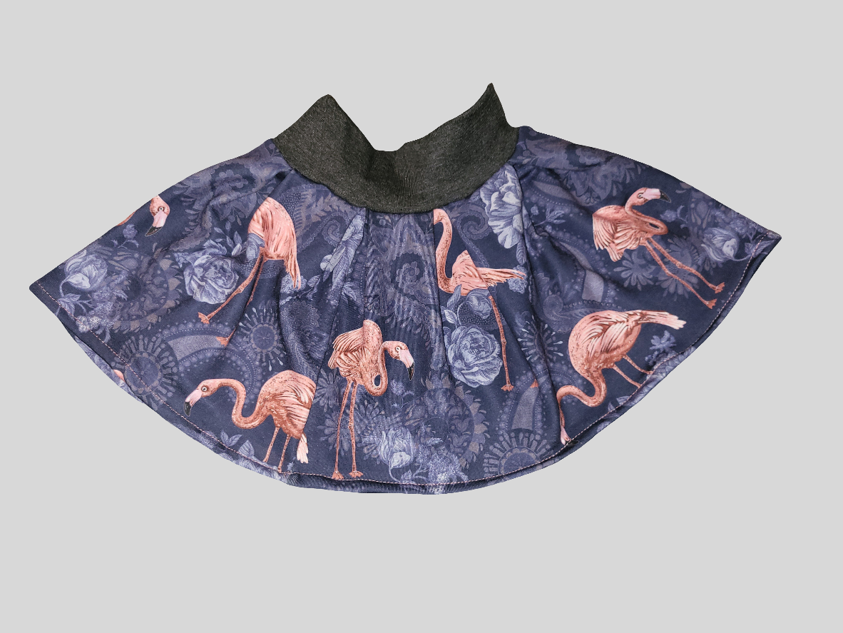 Rock "Flamingos" Größe 110-116