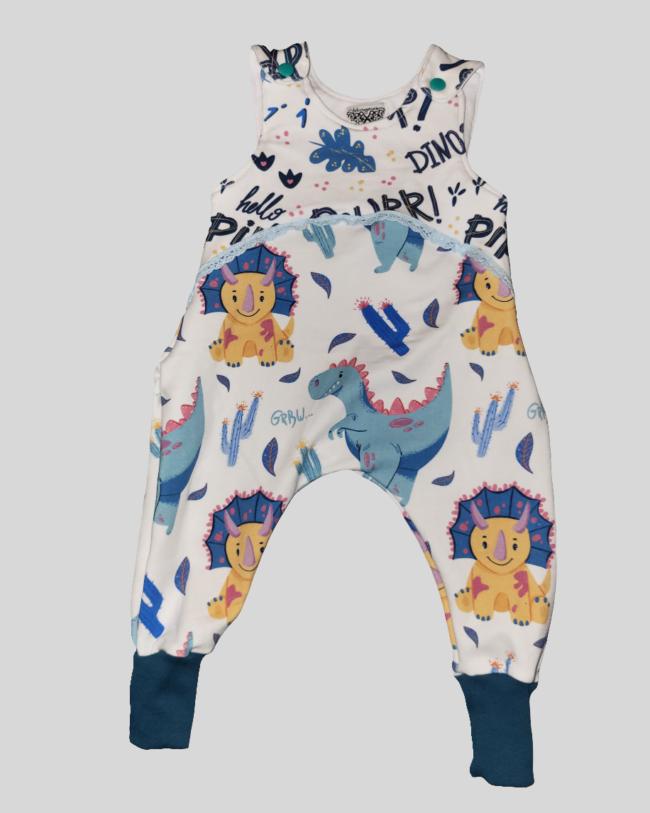 Strampler "Dino" Größe 56-62