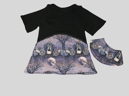 Kleid "Kutsche Gothic" Größe 68-74