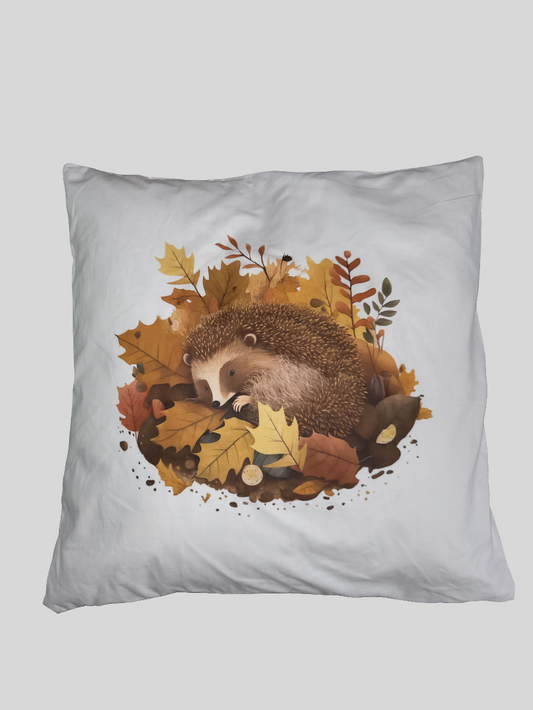 Kissen "Igel" weiß