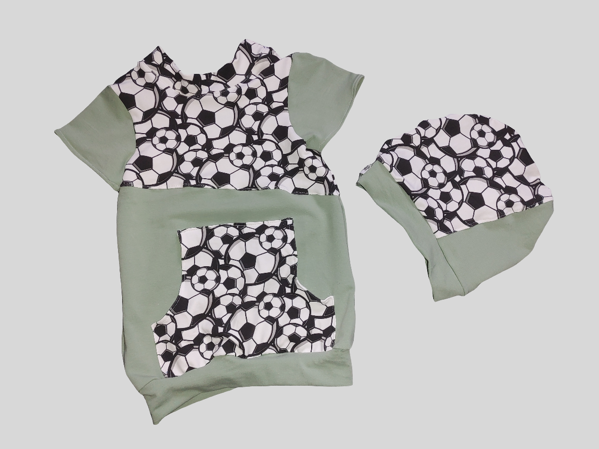 Longshirt "Fußball " Größe 104-110