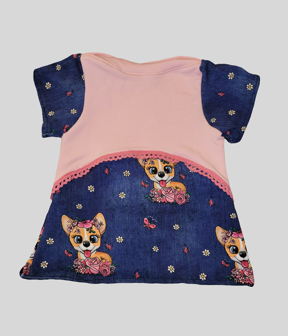 Kleid "Hund" Größe 62-68