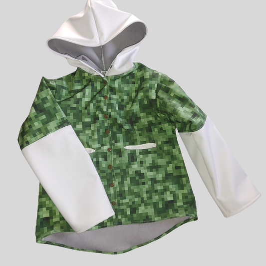 Softshell Jacke "Würfel" Größe 116-122