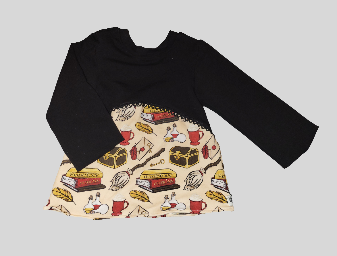 Pulli-Kleid "Zauberer" Größe 92-98