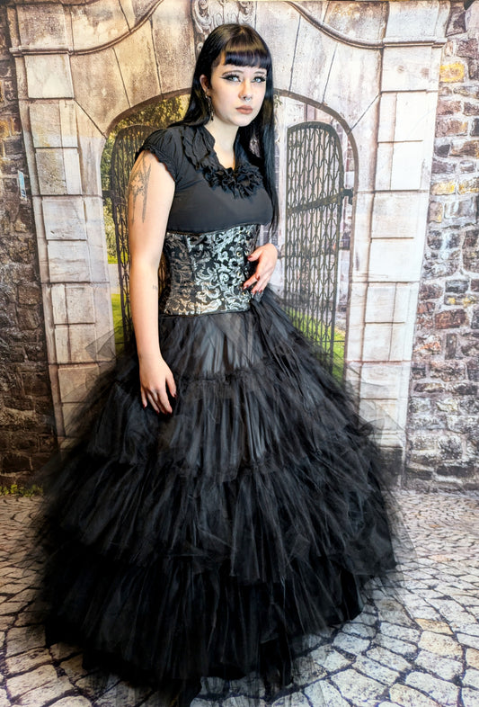 Unterbrustkorsett schwarz